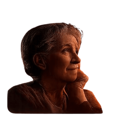 Portrait of an older woman, representative of stroke patients StrokeSiren is built for
